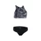 ION SURFKINI 1.5 BIKINI SURF DONNA BLACK FLOWERS