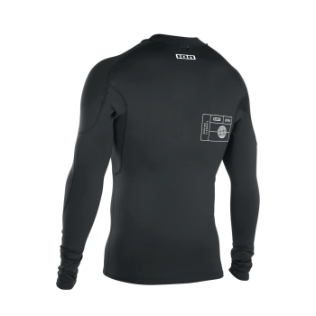 ION THERMO TOP LYCRA FELPATA MANICHE LUNGHE UOMO BLACK
