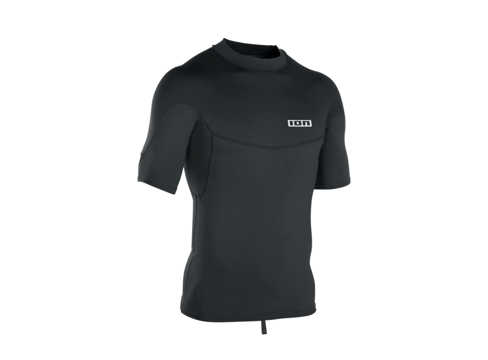 ION THERMO TOP LYCRA FELPATA MANICHE LUNGHE UOMO BLACK