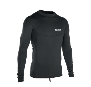 ION THERMO TOP LYCRA FELPATA MANICHE LUNGHE UOMO BLACK