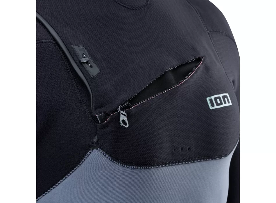 ION WETSUIT SEEK AMP 3/2 MUTA UOMO FRONT ZIP TIE DYE LTD GREY