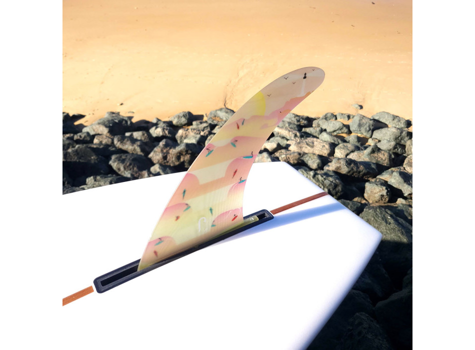 JUST 7.5” PINNA LONGBOARD SINGLE FIN BALEA TINT FIBERGLASS