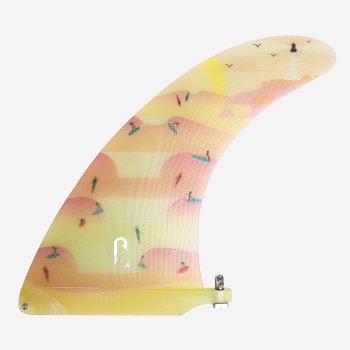 JUST 7.5” PINNA LONGBOARD SINGLE FIN BALEA TINT FIBERGLASS