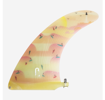 JUST 7.5” PINNA LONGBOARD SINGLE FIN BALEA TINT FIBERGLASS