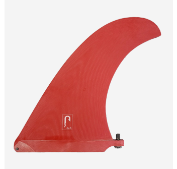 JUST 9.75” PINNA LONGBOARD SINGLE FIN NOSERIDER FIBERGLASS CREME