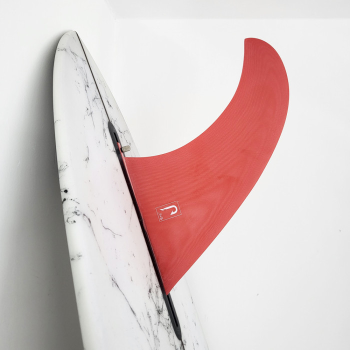 JUST 9.75” PINNA LONGBOARD SINGLE FIN NOSERIDER FIBERGLASS CREME
