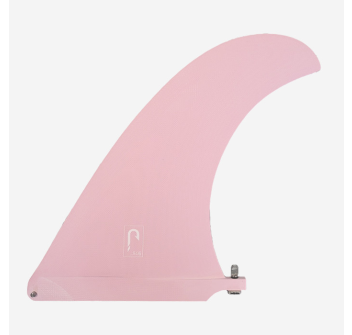 JUST 9.75” PINNA LONGBOARD SINGLE FIN NOSERIDER FIBERGLASS CREME