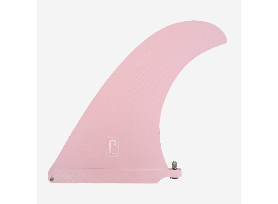 JUST 9.75” PINNA LONGBOARD SINGLE FIN NOSERIDER FIBERGLASS CREME