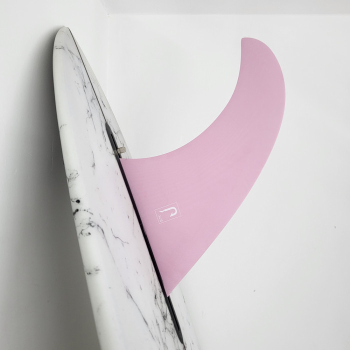 JUST 9.75” PINNA LONGBOARD SINGLE FIN NOSERIDER FIBERGLASS CREME