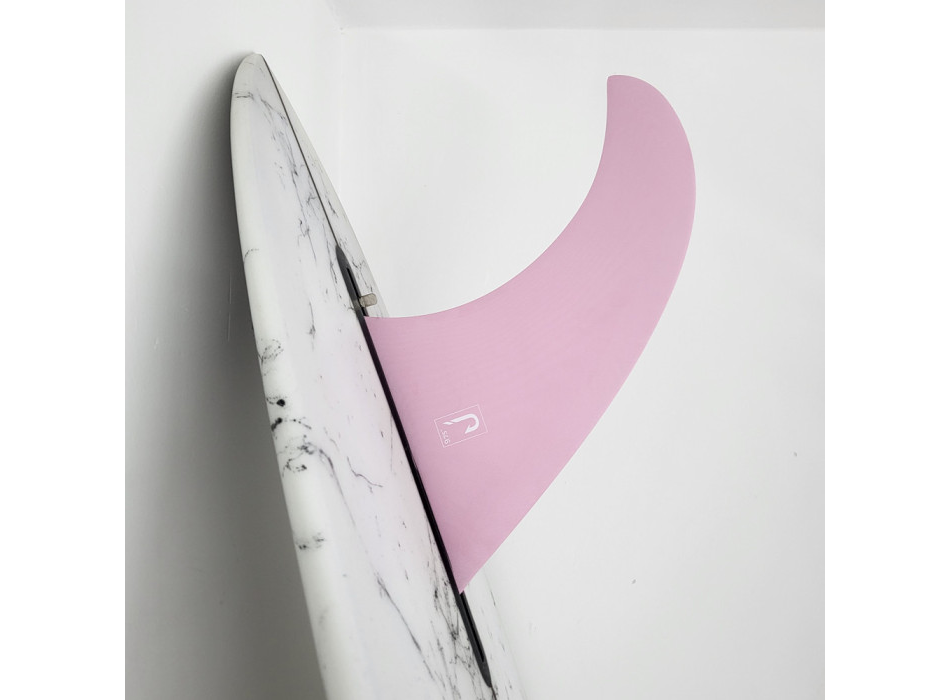JUST 9.75” PINNA LONGBOARD SINGLE FIN NOSERIDER FIBERGLASS CREME