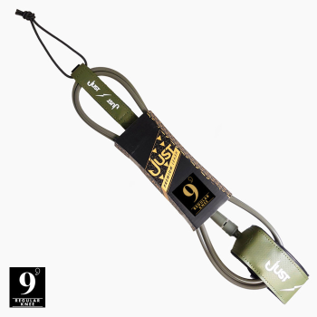 JUST LEASH REGULAR 9' X 7mm REGULAR GREEN