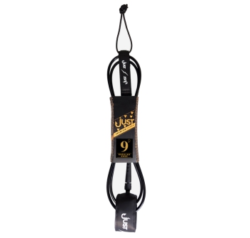 JUST LEASH REGULAR PREMIUM 9'0" BLACK