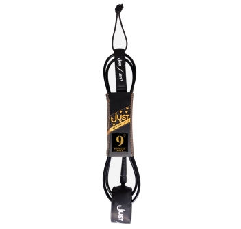 JUST LEASH REGULAR PREMIUM DA CAVIGLIA 9'0" BLACK