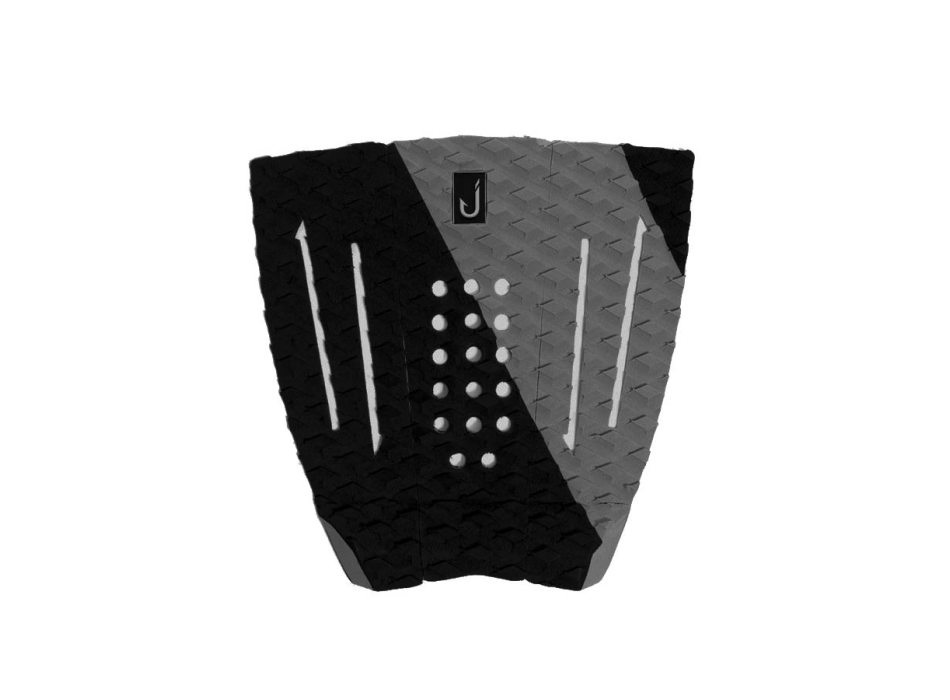 JUST TAIL PAD BLACK AND GREY 3 PEZZI