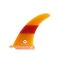 KOALITION 7.5" PINNA LONGBOARD SINGLE FIN CALIFORNIA CLASSIC ORANGE
