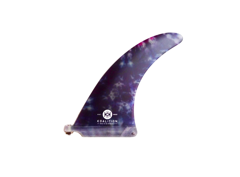 KOALITION 7'5" PINNA LONGBOARD SINGLE FIN TIE DYE