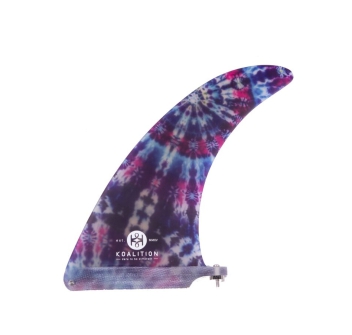 KOALITION 8.5" PINNA LONGBOARD SINGLE FIN TIE DYE