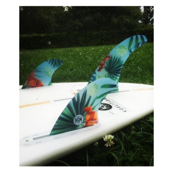 KOALITION 8.75" PINNA LONGBOARD SINGLE FIN ALOHA SPIRIT