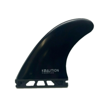 KOALITION FIBERFLEX TRI FIN FUTURE BLACK MEDIUM