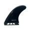 KOALITION FIBERFLEX TRI FIN FUTURE BLACK LARGE