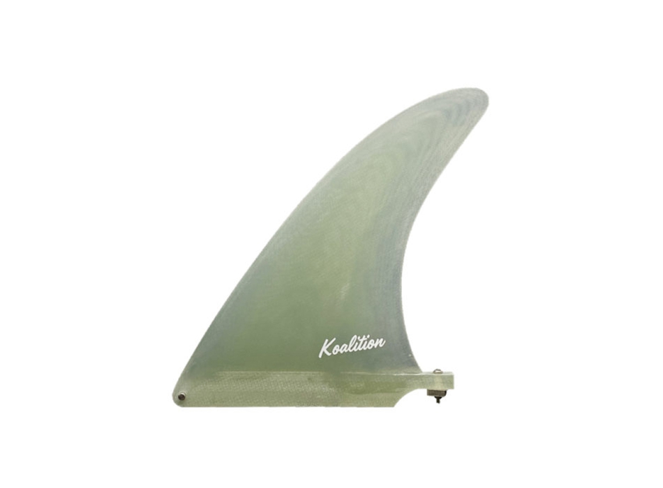 KOALITION MID 7.5" SINGLE FIN CLEAR