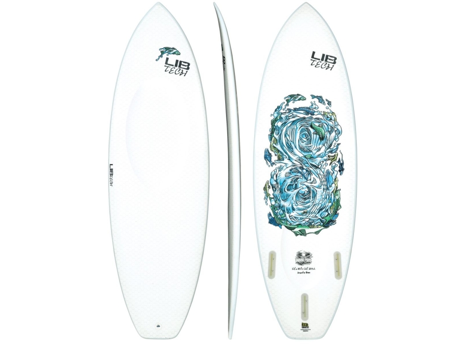 LIB-TECH WHIRLPOOL 5'4" SHORTBOARD