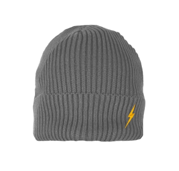 LIGHTNING BOLT BEANIE BERRETTO HEATHER GREY