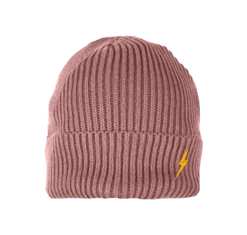 LIGHTNING BOLT BEANIE BERRETTO OLD ROSE