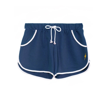 LIGHTNING BOLT ESSENTIAL SWEAT SHORT PANTALONCINI DONNA MAJOLICA BLUE