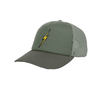 LIGHTNING BOLT SALT BREEZE TRUCKER HAT CAPPELLINO SEAGREEN