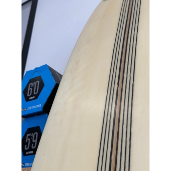 LUFI 9'1'' MAGIC MODEL EPS CARBON LONGBOARD WHITE