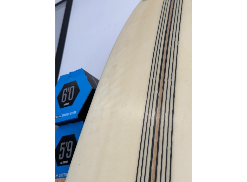 LUFI 9'1'' MAGIC MODEL EPS CARBON LONGBOARD WHITE