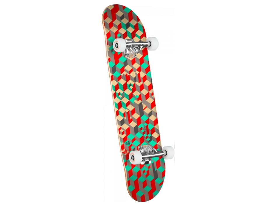 MINI LOGO 8'0" BIRCH SKATEBOARD ASSEMBLY PATTERN GRATE 