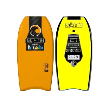 MOANA TWO BODYBOARD 39" ORANGE YELLOW