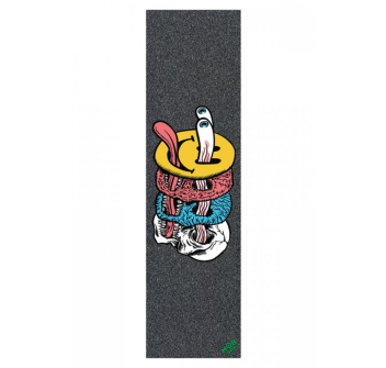 MOB GRIP FOGLI GRIP PER SKATEBOARD COLORATO SMILE TRIP 9X33IN PINK
