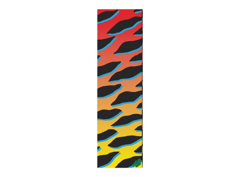 MOB GRIP FOGLI GRIP PER SKATEBOARD WYLD TIGER GRIP TAPE 9inx33in GRAPHIC MOB