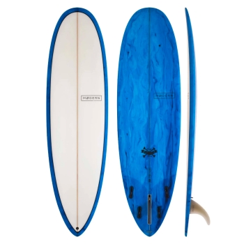 MODERN LOVE SURFBOARDS 7'0" LOVE CHILD PU FCSII FACTORY SECOND BLUE TIN
