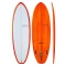 MODERN SURFBOARDS 5'8" HIGHLINE PU FCSII 3 FIN FIRE