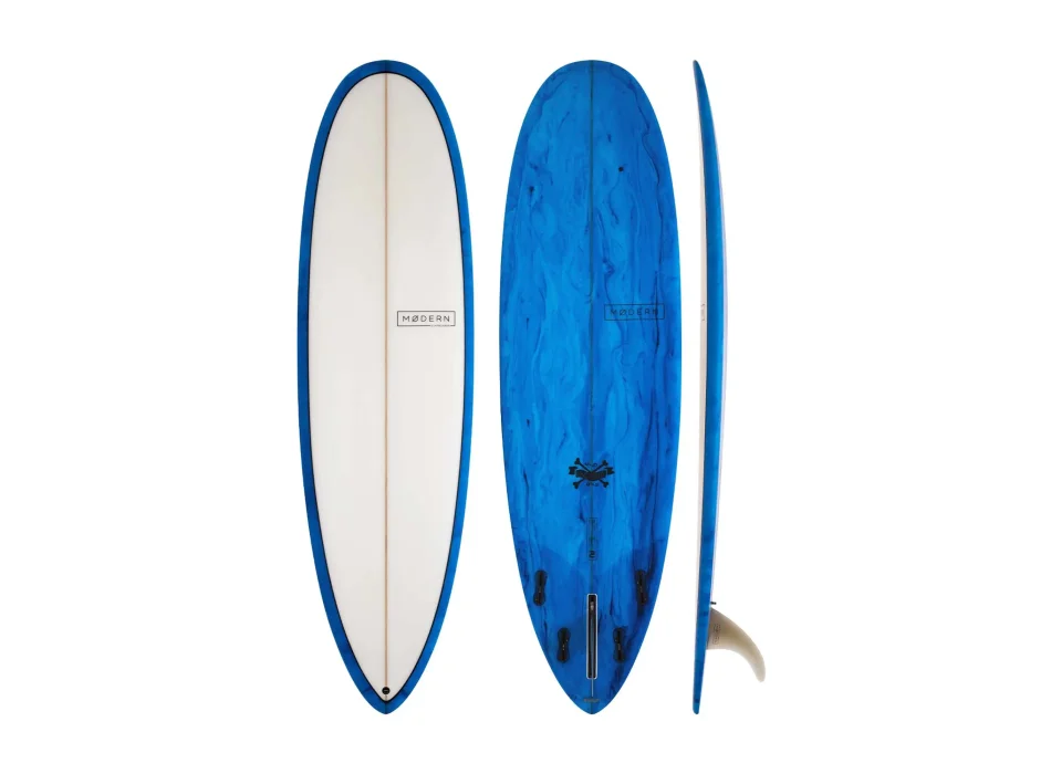 MODERN SURFBOARDS 6'8" LOVE CHILD PU FCSII 4+1 KALEIDOSCOPE