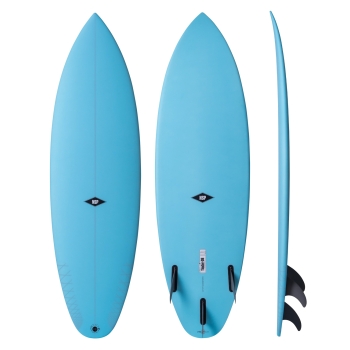 NSP SURFBOARDS 6'2" PROTECH 2TINDER D-8 SKY BLUE