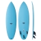 NSP SURFBOARDS 6'6" PROTECH 2 TINDER D-8 SKY BLUE