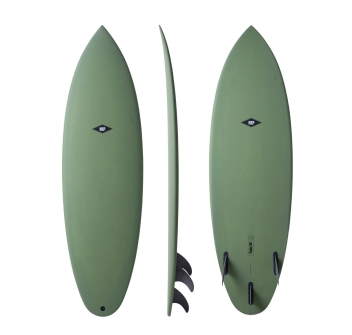 NSP SURFBOARDS 6'2" PROTECH TINDER OLIVE