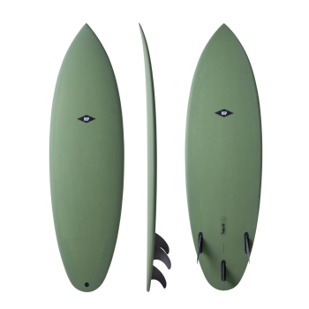 NSP SURFBOARDS 6'2" PROTECH TINDER OLIVE