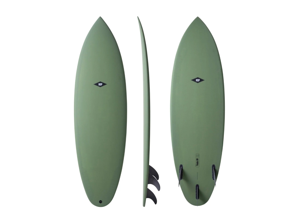 NSP SURFBOARDS 6'2" PROTECH TINDER OLIVE