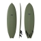 NSP SURFBOARDS 6'4" KINGFISH PU OLIVE
