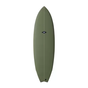 NSP SURFBOARDS 6'4" KINGFISH PU OLIVE
