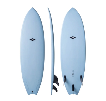 NSP SURFBOARDS 6'4" PROTECH FISH BLUE TINT