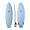 NSP SURFBOARDS 6'8" PROTECH FISH SKY BLUE TINT