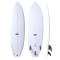 NSP SURFBOARDS 6'8" KINGFISH PROTECH 2 WHITE