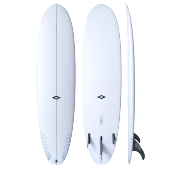 NSP SURFBOARDS 8'4" PROTECH 2 DOUBLE UP WHITE